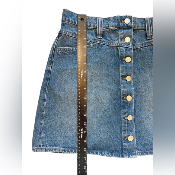 Madewell A-Line Denim Skirt Size 29 - Picture 9 of 14